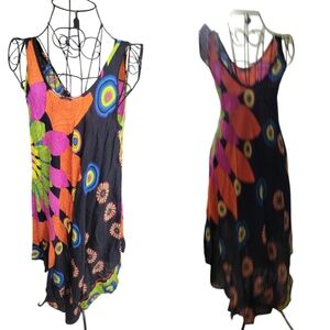 Colorful Bohemian Sleeveless Dress